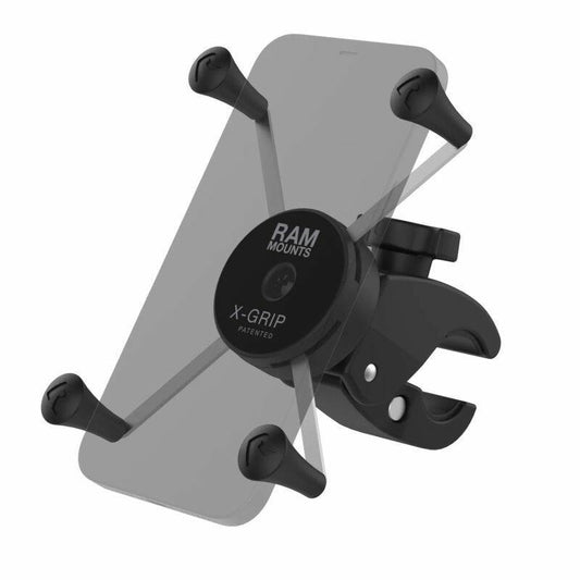 RAM-HOL-UN10-400-2U RAM® X-Grip® Large Phone Mount with Low-Profile Small Tough-Claw™ with phone