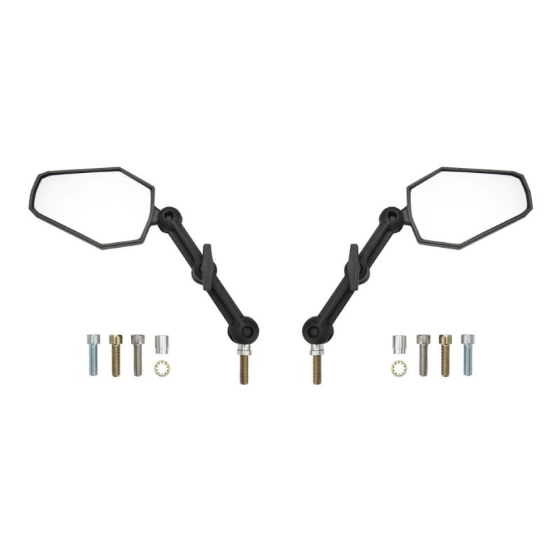 DTM-A-KIT Doubletake Adventure Mirrors with long Doubletake arms and doubletake ball bases