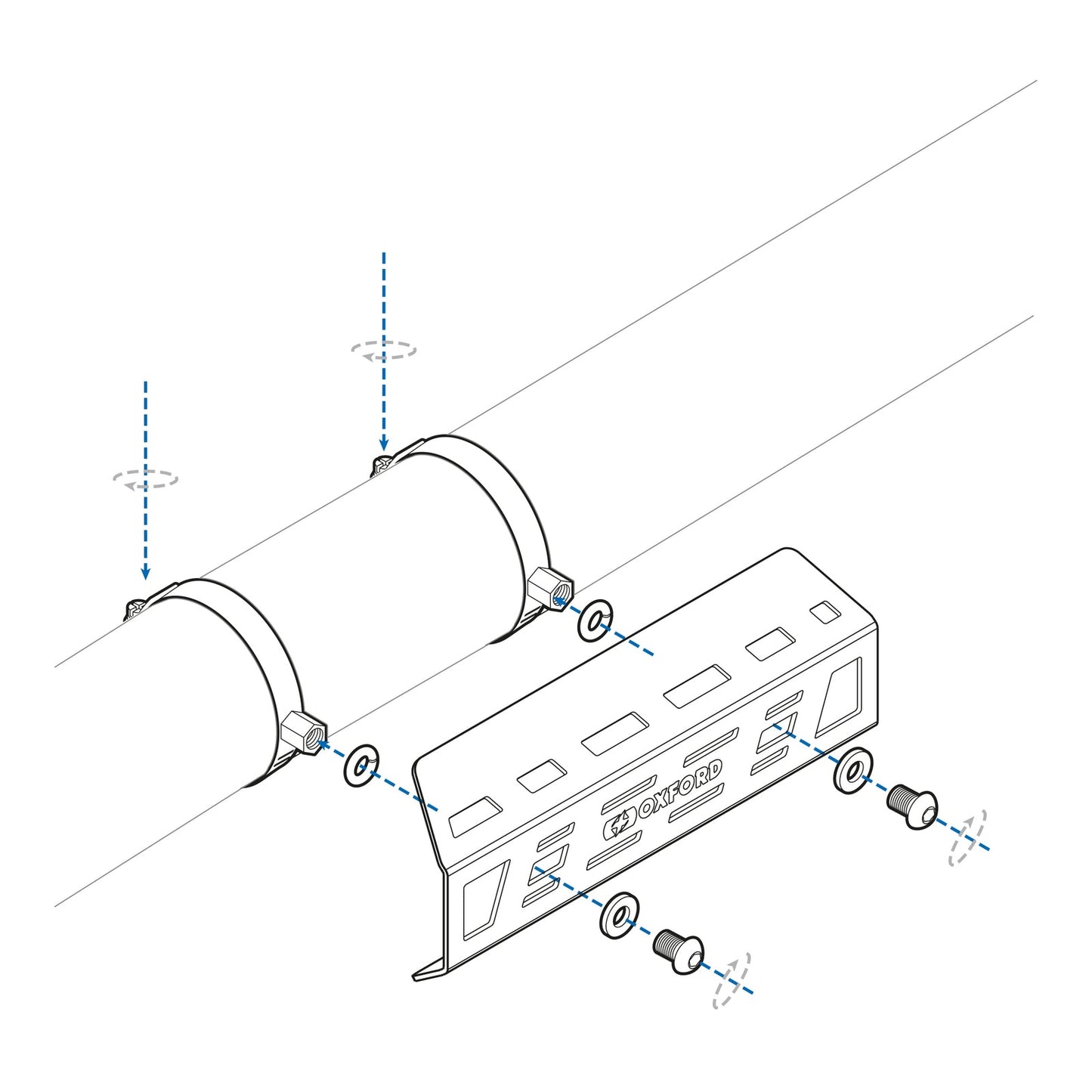 Oxford Adventure Exhaust Heat Shield