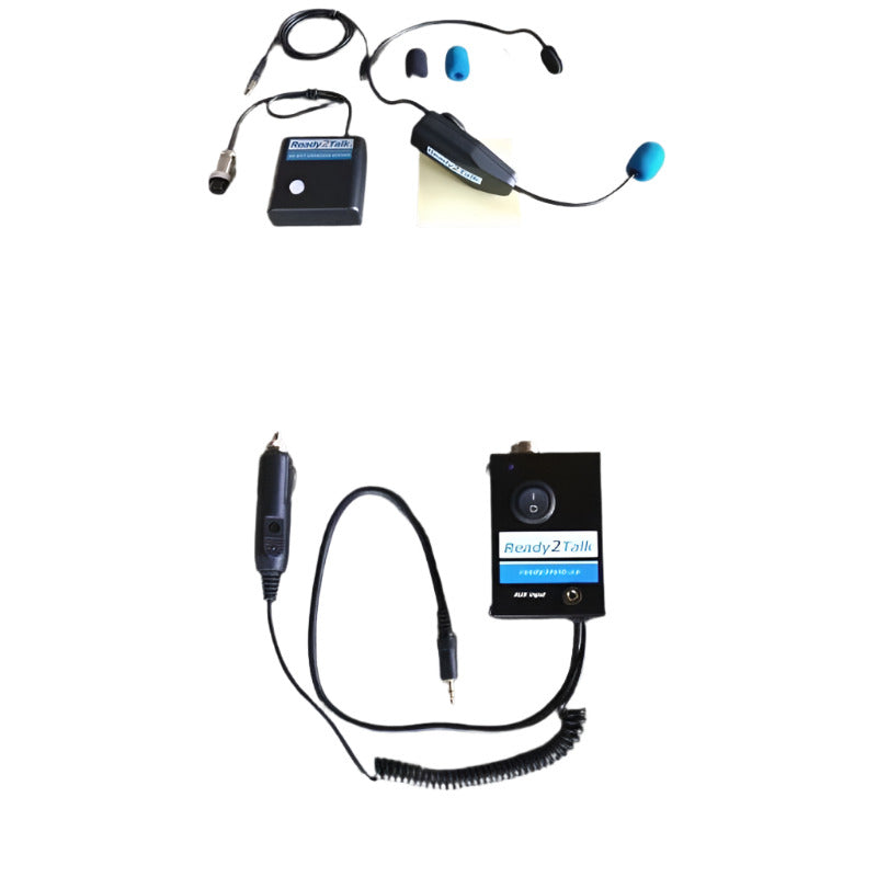 Ready2Talk Plug-in Public Adress System for Van, MiniBus - Bluetooth Microphone