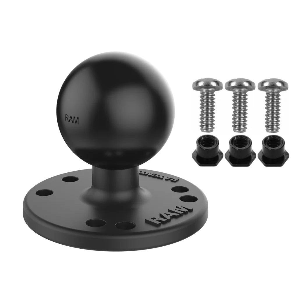 RAM-202-G2U RAM® Ball Adapter with #6-32 Hardware for Garmin Fishfinders