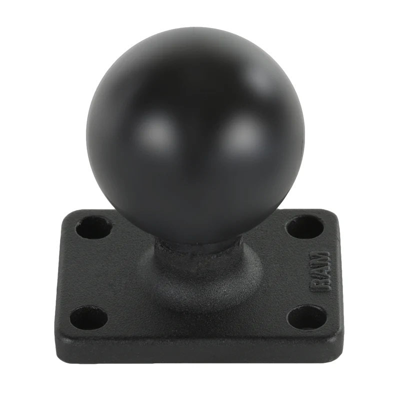 RAM-202U-1525 RAM® Ball Base with 1" x 2" 4-Hole Pattern - C Size