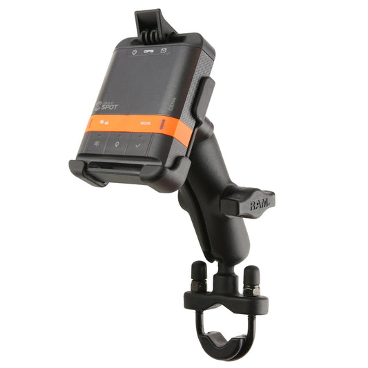 RAM-B-149Z-SPO6U RAM EZ-ROLL'R Model Specific Cradle for the SPOT Gen4 GPS with Handlebar U-Bolt Mount