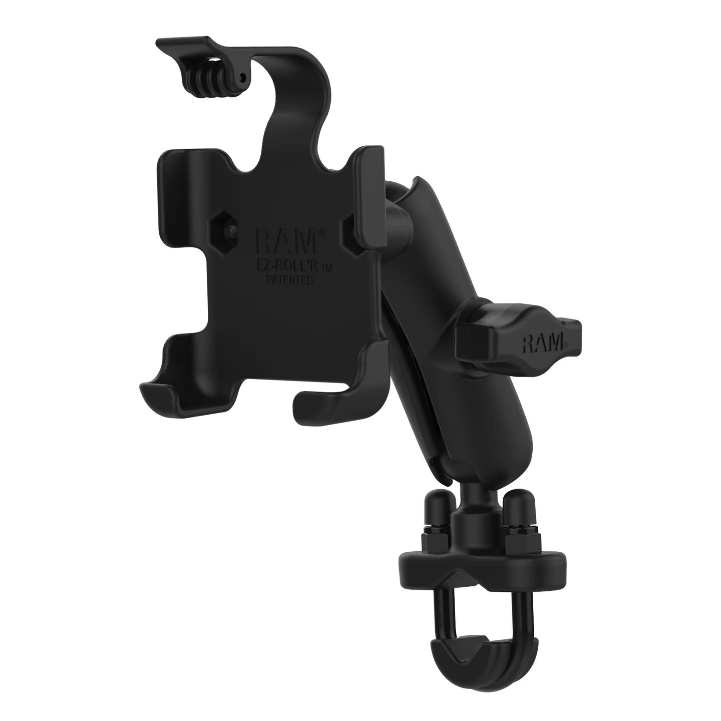 RAM-B-149Z-SPO6U RAM EZ-ROLL'R Model Specific Cradle for the SPOT Gen4 GPS with Handlebar U-Bolt Mount - empty