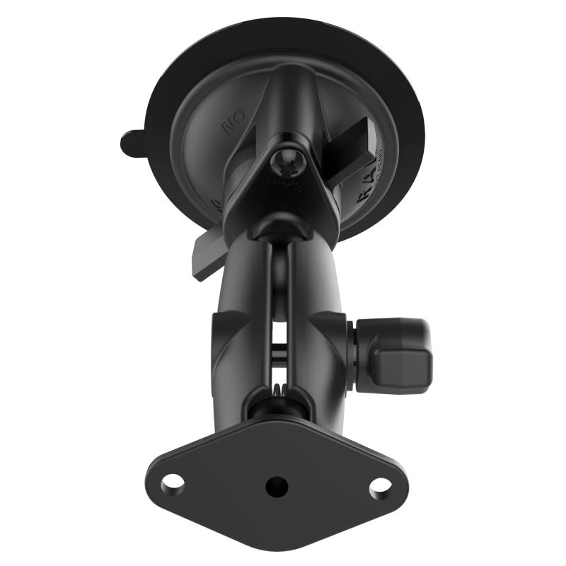RAM-B-166U RAM® Twist-Lock™ Suction Cup Double Ball Mount - Medium Arm