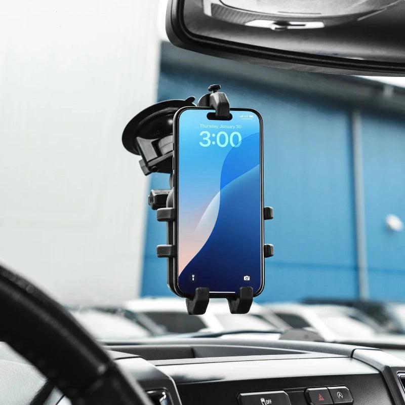 RAM-HOL-PD5U RAM® Quick-Grip™ Pro Phone Holder on widscreen