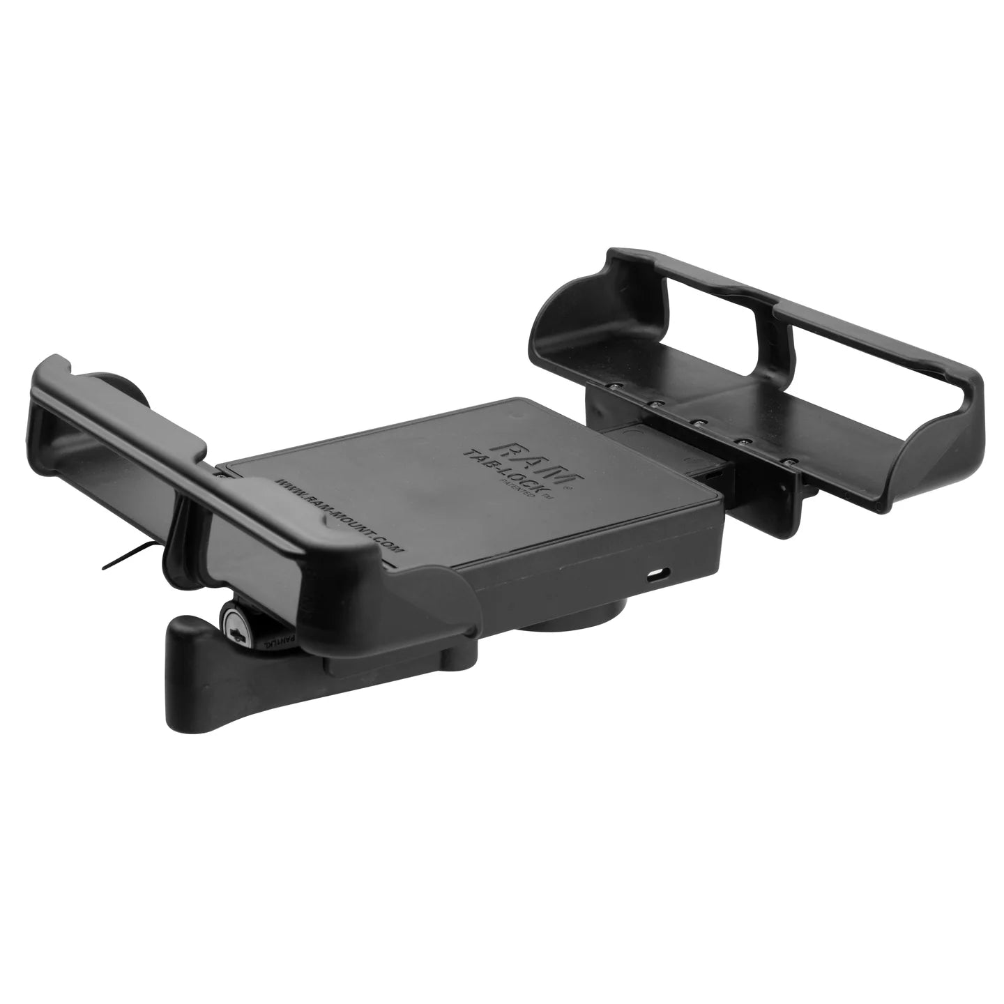 RAM-HOL-TABL34U RAM® Tab-Lock™ Holder for Panasonic FZ-G2 & FZ-A3, Getac UX10 + More from side