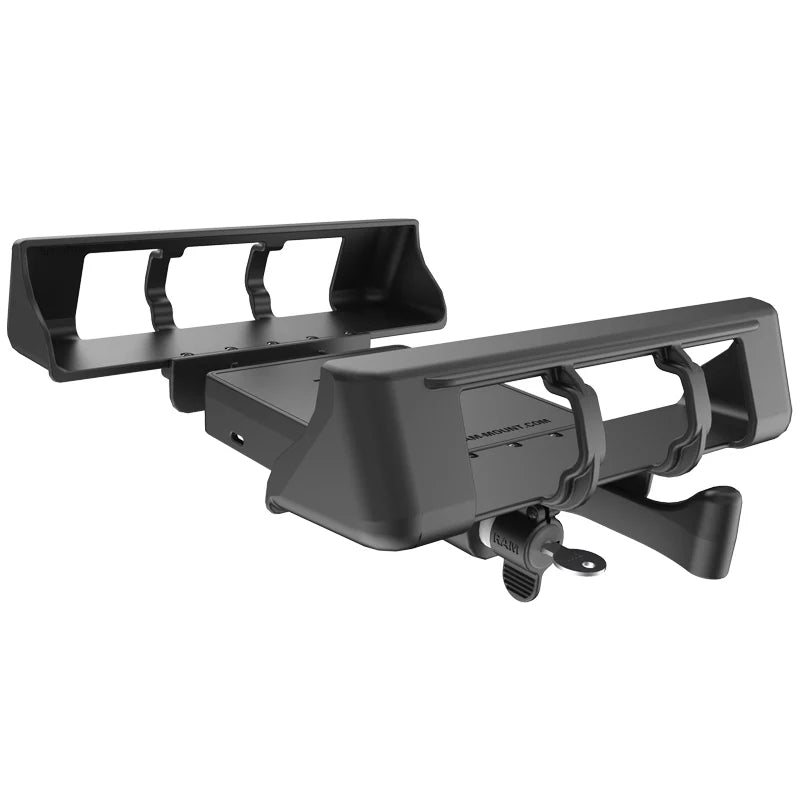 RAM-HOL-TABL9U RAM® Tab-Lock™ Tablet Holder for Panasonic Toughpad™ FZ-A1 with Case showing lock