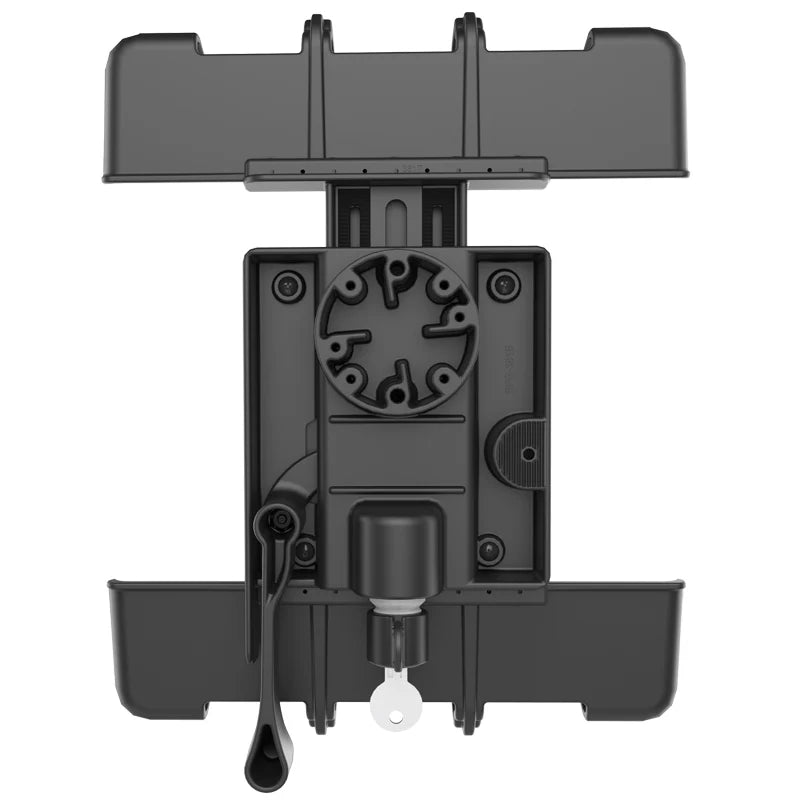 RAM-HOL-TABL9U RAM® Tab-Lock™ Tablet Holder for Panasonic Toughpad™ FZ-A1 with Case from rear