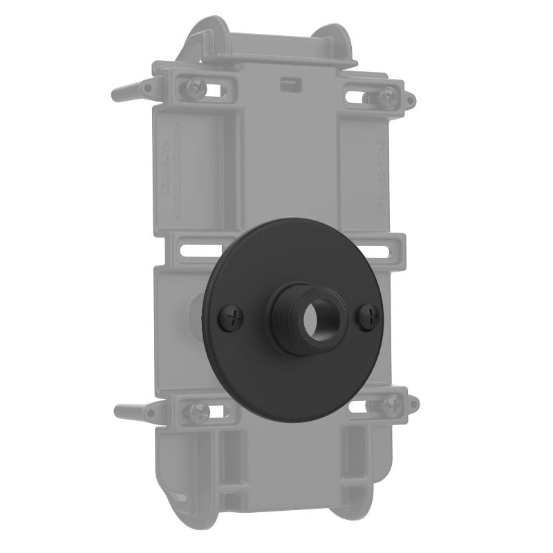 RAP-462NPT on the rear of Quick-Grip cradle