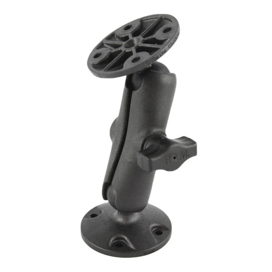 RAP-B-101U RAM® Universal Composite Double Ball Mount with Two Round Plates