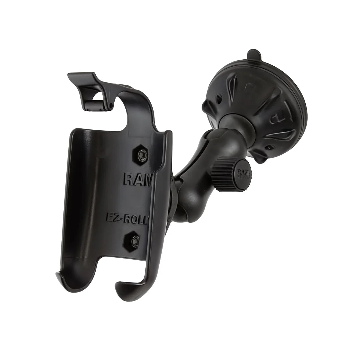 RAP-B-166-2U RAM® Twist-Lock™ Low-Profile Suction Cup Double Ball Mount empty