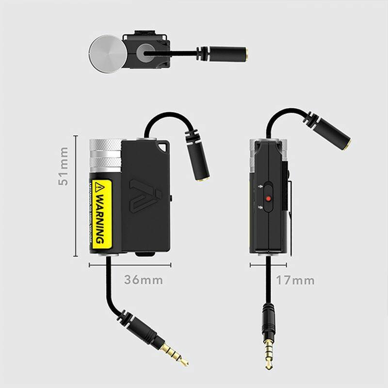 iASUS EAR3 Amplifier - dimensions