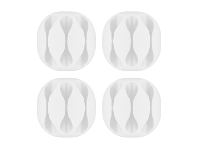 Goobay Cable Management 3 Slots white
