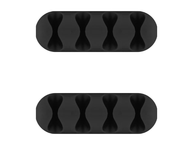 Goobay Cable Management 4 Slots black