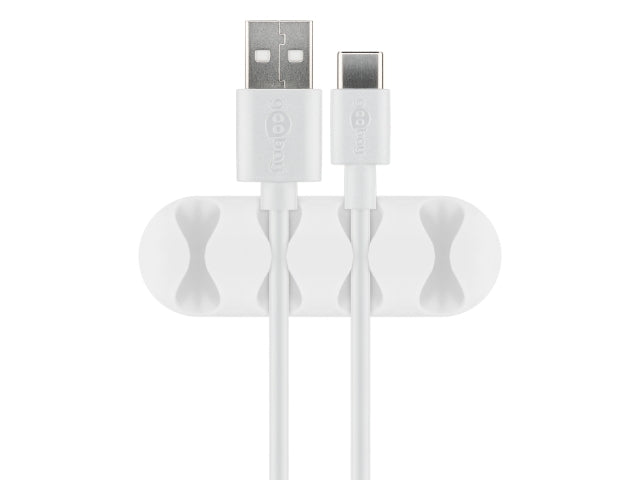 Goobay Cable Management 4 Slots white