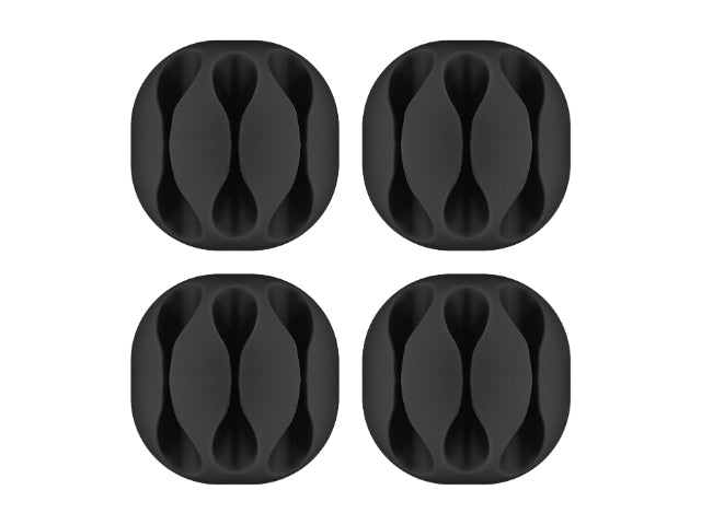 Goobay Cable Management 3 Slots black