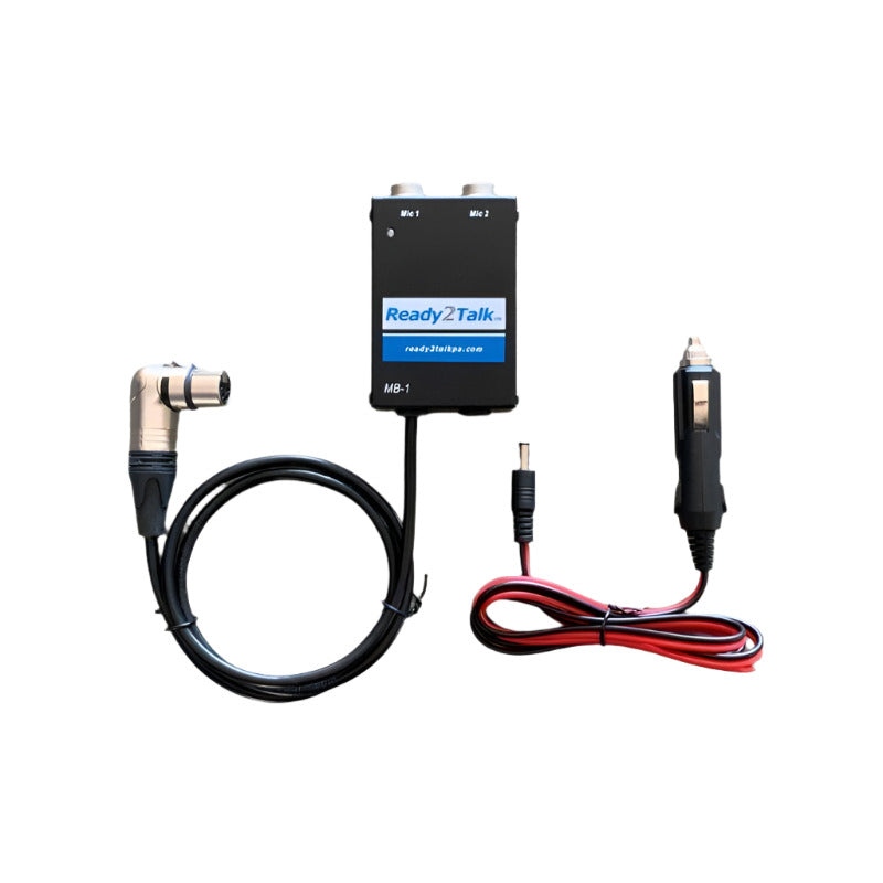 Ready2Talk Motorcoach PA Mic Adaptor Box