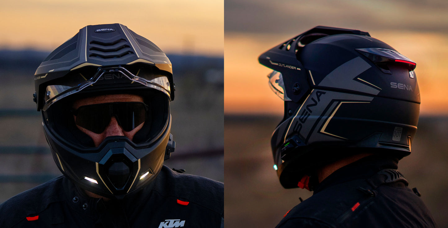 Sena Outlander with Visor