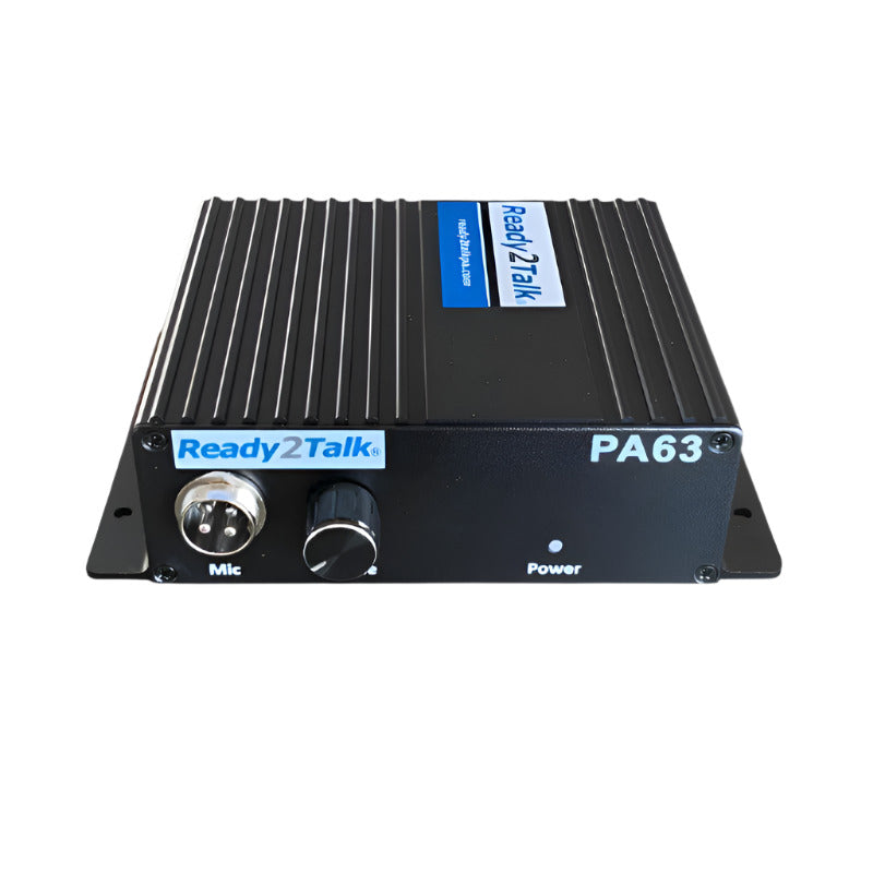 Ready2Talk PA63 public address system for van, coach or bus