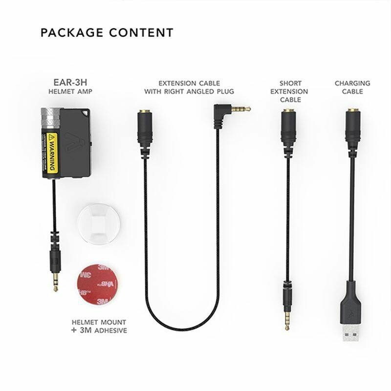 iASUS EAR3 Amplifier - package contents