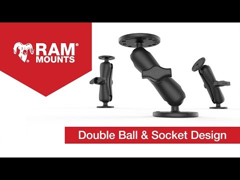 RAM® Mounts Double Ball and Socket Design