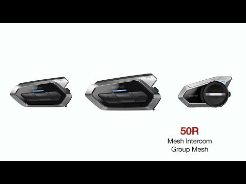 Sena 50R - Mesh Intercom (Group Mesh) tutorial