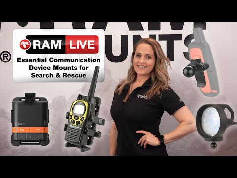 RAM® video -  Essential Comm Device Mounts for Search & Rescue
