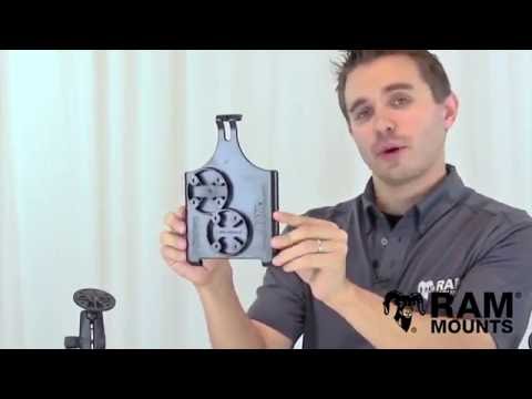 RAM video EZ ROLL’R™ Model Specific Cradle for the Apple iPad mini 1 3 without case, skin or sleeve