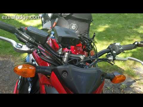 Independent Review - How to mount a radar detector on your motorcycle best way!