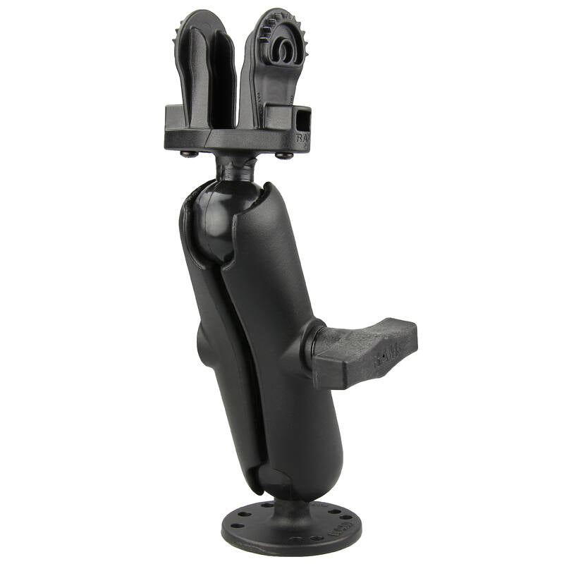RAM-101-LO12 RAM® Double Ball Mount for Lowrance Hook² & Reveal Series - no device