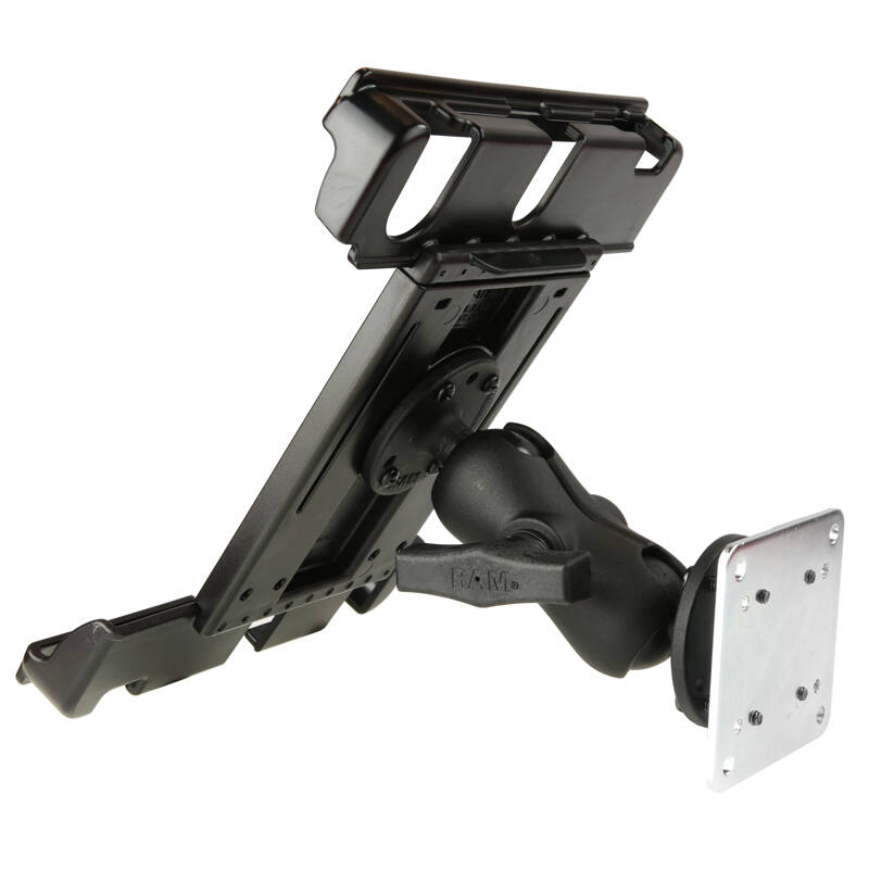 RAM-101B-TAB20U RAM® Dashboard Mount with Backing Plate for 9"-10.5" Tablets with Cases