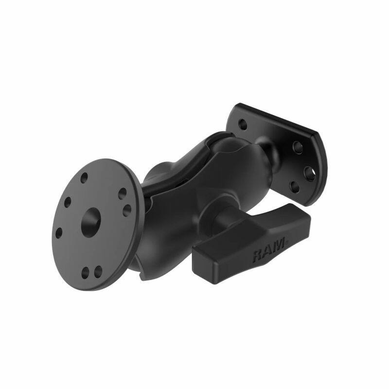 RAM-101U-B-CRO1 RAM® Universal Double Ball Mount for Crown Work Assist® with short arm
