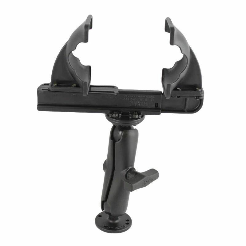 RAM-101U-CI1 RAM® Quick-Draw™ Spring Loaded Holder with Flat Surface Mount empty