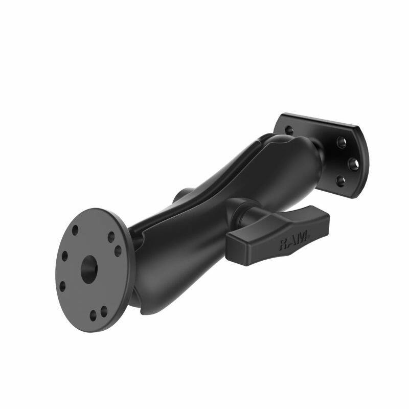 RAM-101U-CRO1 RAM® Universal Double Ball Mount for Crown Work Assist® - medium arm