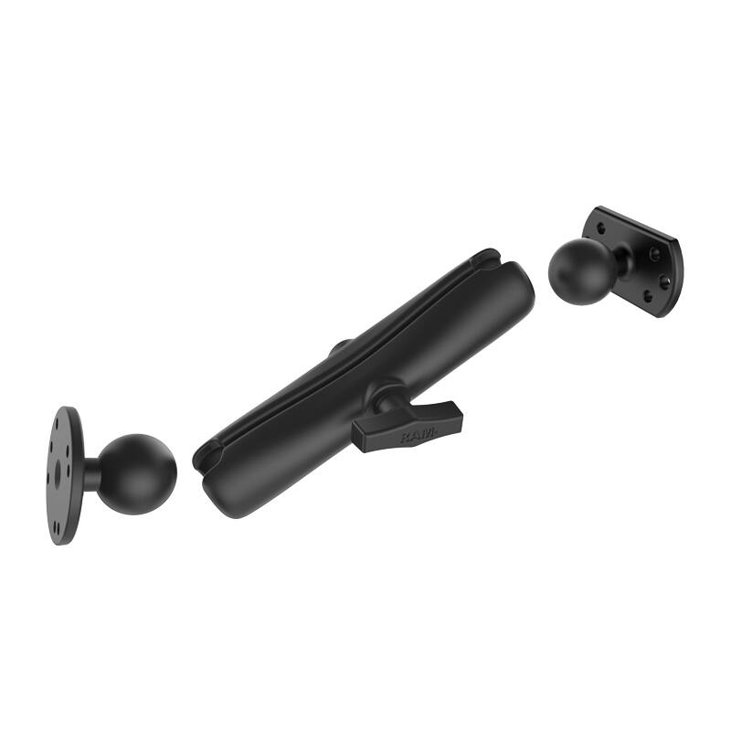 RAM-101U-D-CRO1 RAM® Universal Double Ball Mount for Crown Work Assist® - long arm - components