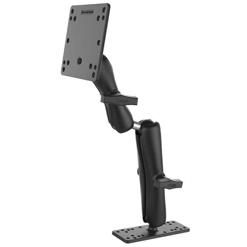RAM-101U-SA1 RAM® Dual Double Ball Mount with 100x100mm VESA Plate