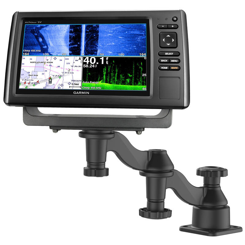 RAM-109H-1U RAM® Horizontal 12" Swing Arm Mount for Fishfinders & Plotters
