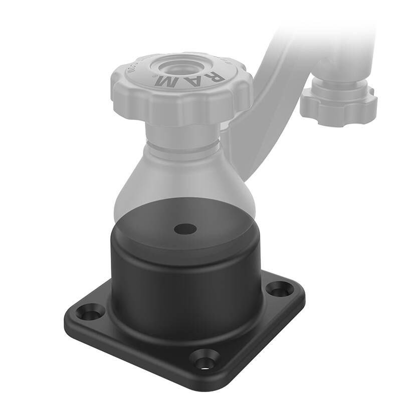 RAM-109H-BU RAM® Horizontal Swing Arm Base with clear arm