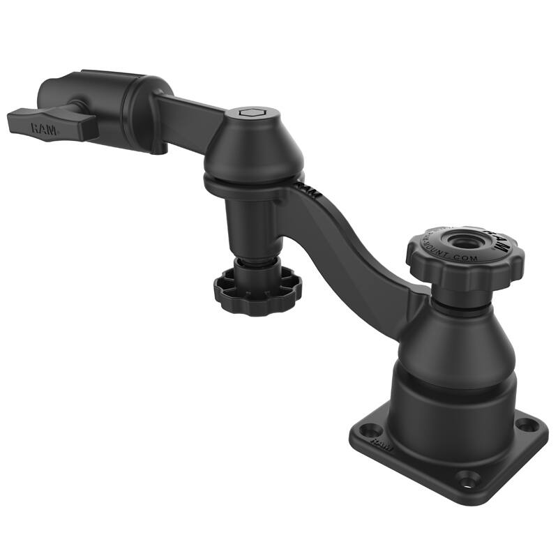 RAM-109H-G1U double swing arm with horizontal base plate