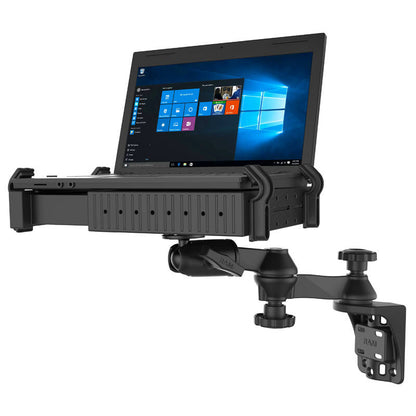 RAM Tough-Tray Universal Laptop Holder with Swing Arm Vertical Mount