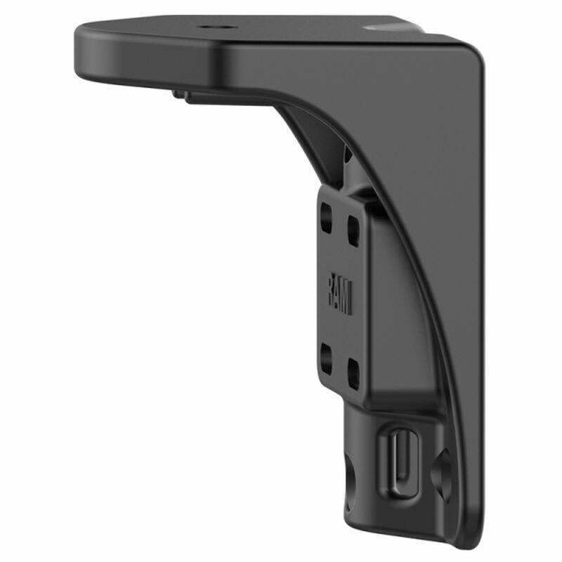 RAM-109V-BU RAM® Vertical Swing Arm Base from side