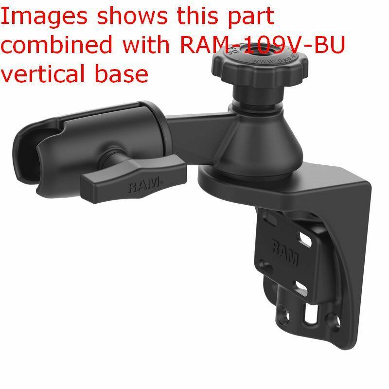 RAM-VB-110-5NBU RAM® 152mm / 6" Swingle Swing Arm with Swivel Socket with vertical base