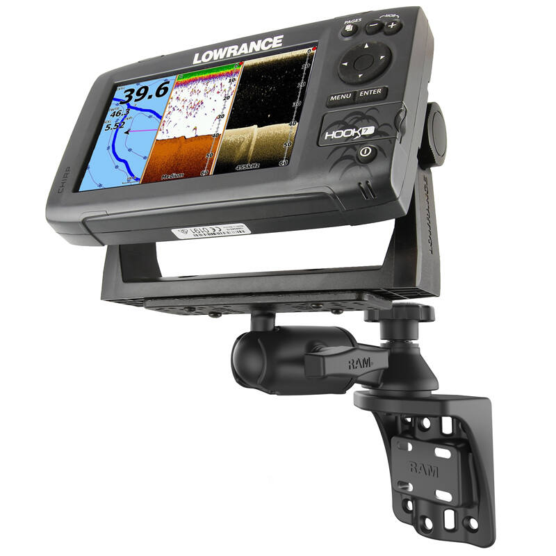 RAM-109VSB RAM® Vertical 6" Swing Arm Mount with Round Ball Adaptor