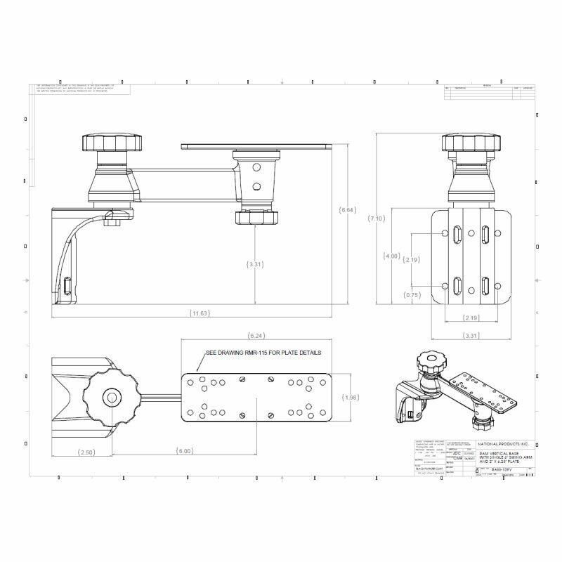 ram-109vu drawing file and hole patterns