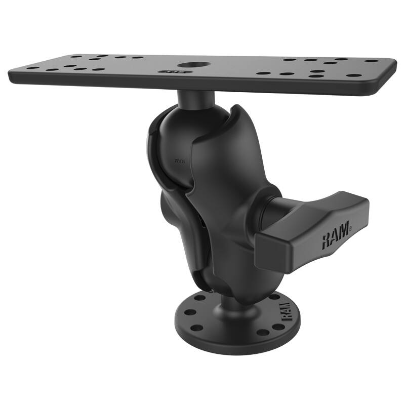 RAM-111U-B RAM® Universal Marine Electronic Mount - C Size Short