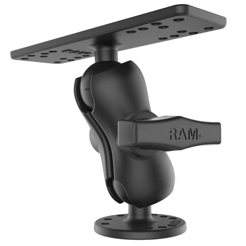 RAM-111U-B RAM® Universal Marine Electronic Mount - C Size Short