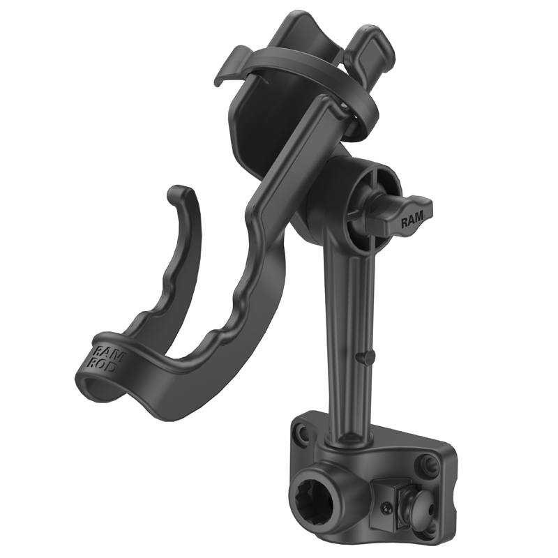 RAM-114-BMP RAM ROD® Fishing Rod Holder with Plunger Bulkhead Base