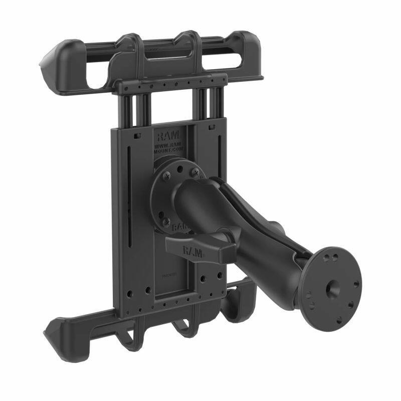 RAM-138-TAB8U RAM® Tab-Tite™ Large Tablet Holder with Flat Surface Mount from rear