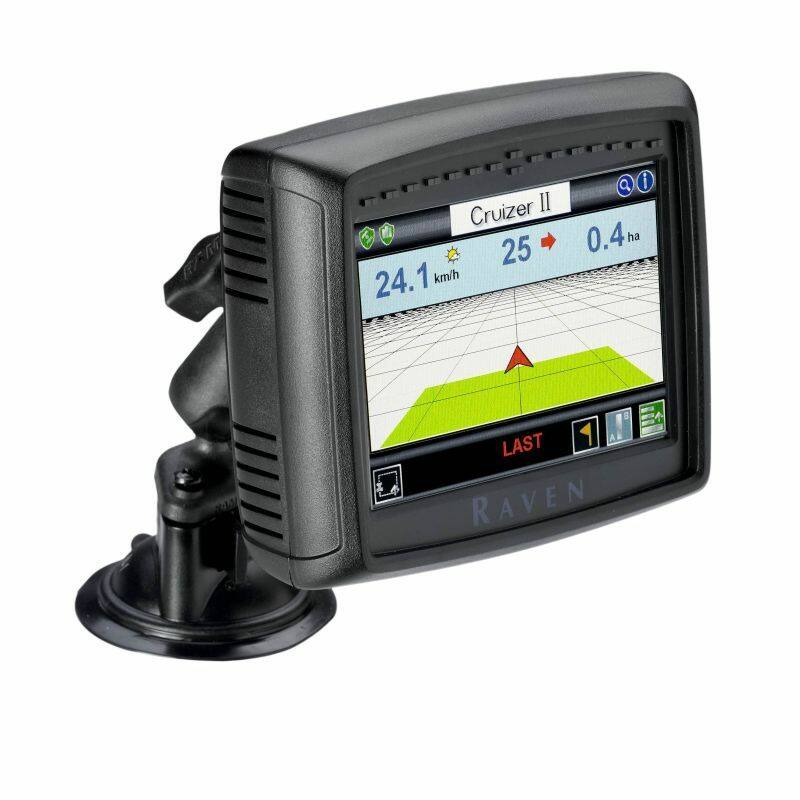 RAM-166-R RAM Raven Cruizer / Cruizer II Agri cradle with Twist-Lock™ Suction Cup base with Raven Cruizer GPS